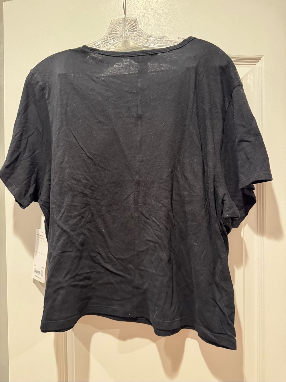 Athleta Black Short Sleeve Tee with Gold 'Power of She' Print - Picture 4 of 4